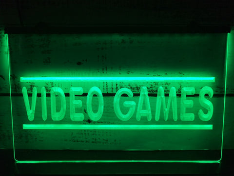 Image of Video Games Illuminated Sign