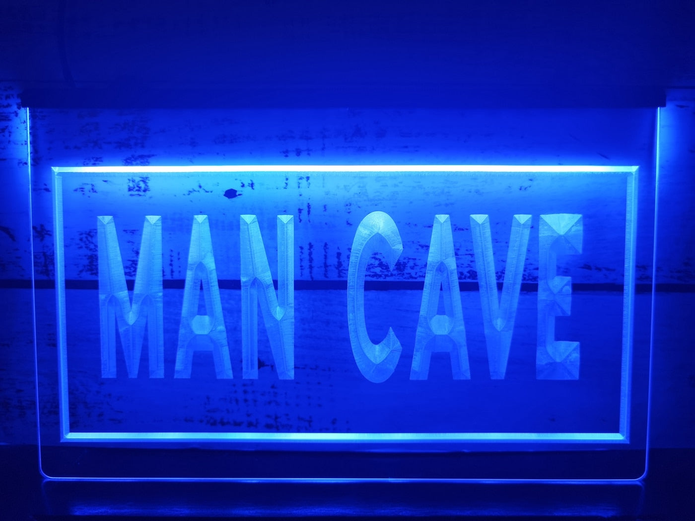 Man Cave Entry Illuminated LED Neon Sign