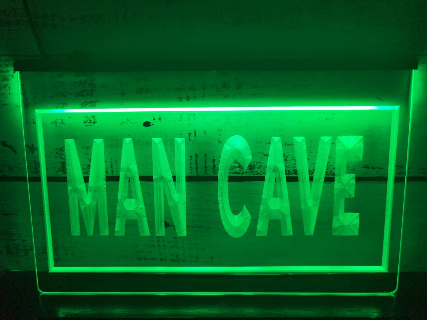 Man Cave Entry Illuminated LED Neon Sign