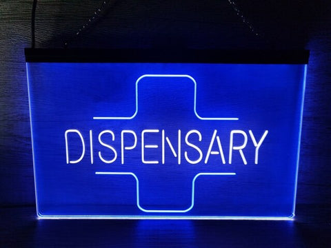 Image of Dispensary Pharmacy Two Tone Illuminated Sign