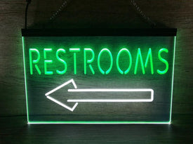 Ladies and Gents Toilet Restroom LED Neon Flex Sign – Dope Neons