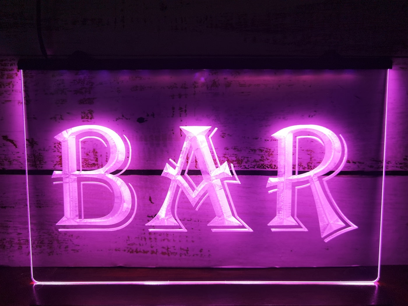 Bar Illuminated LED Neon Sign