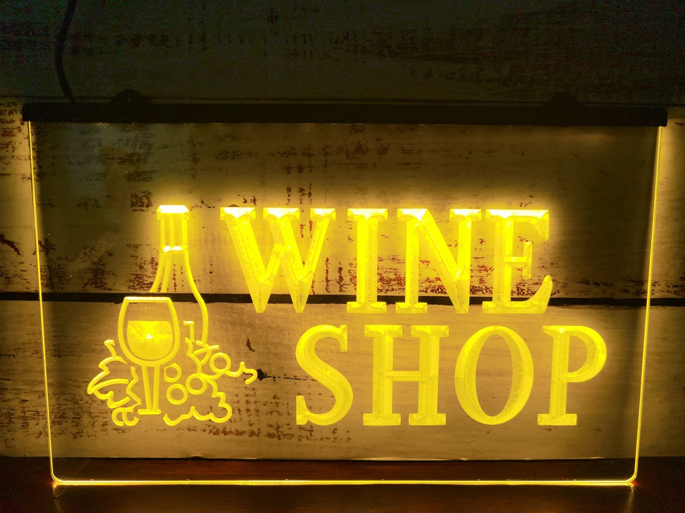 Wine Shop Illuminated Sign