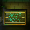 Game Room Two Tone Sign - Luxury Framed Edition