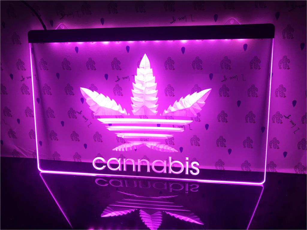 High Leaf Illuminated LED Sign