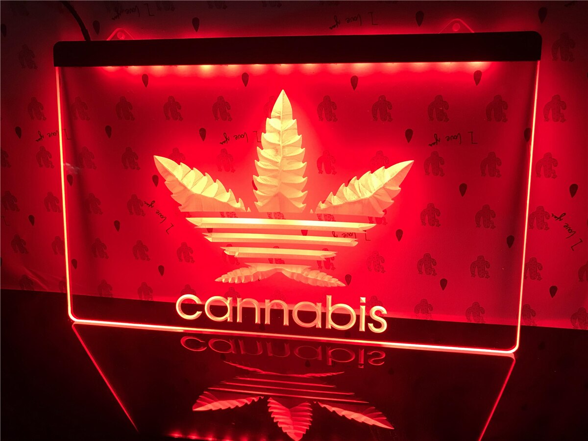 High Leaf Illuminated LED Sign