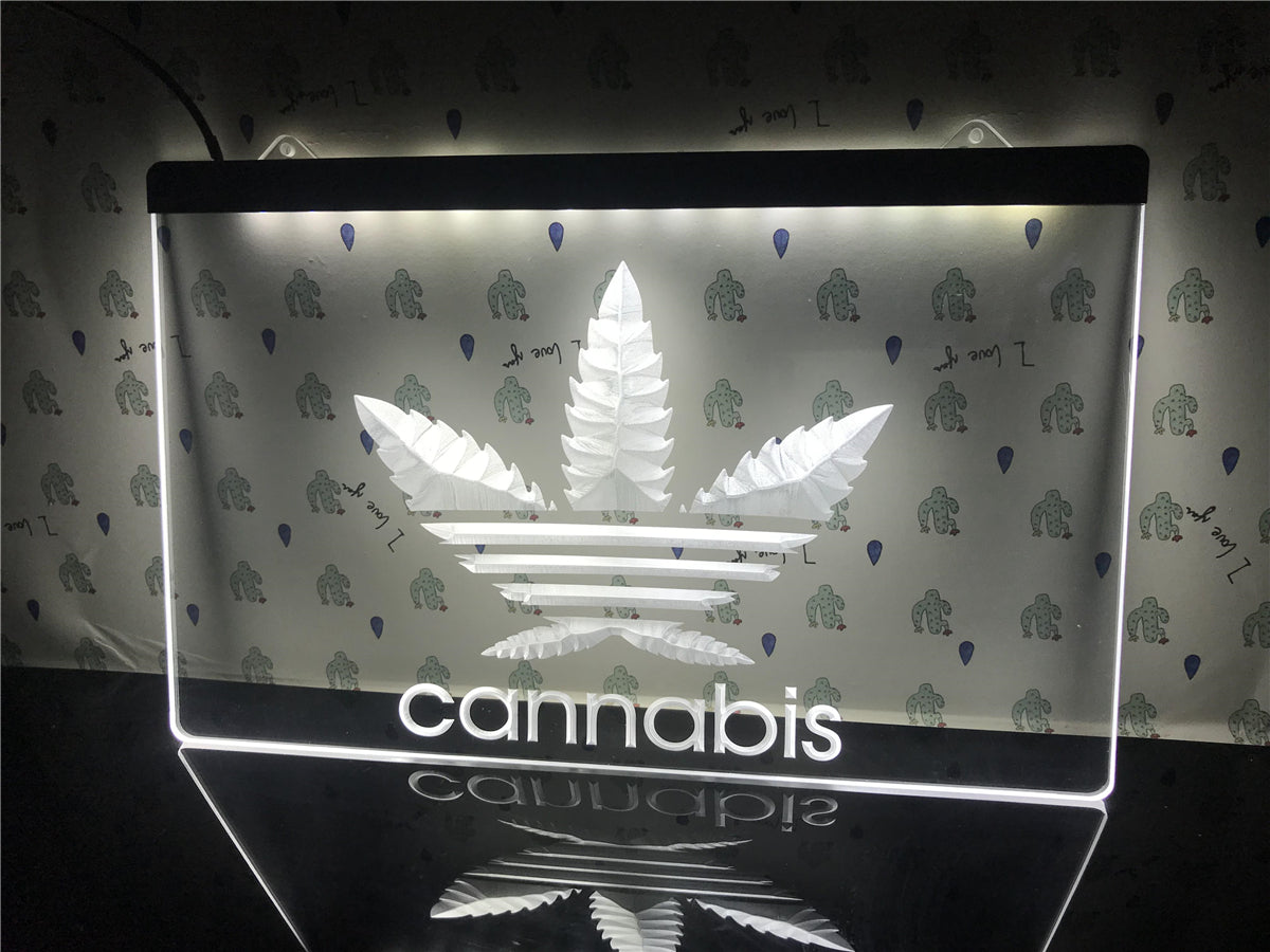 High Leaf Illuminated LED Sign