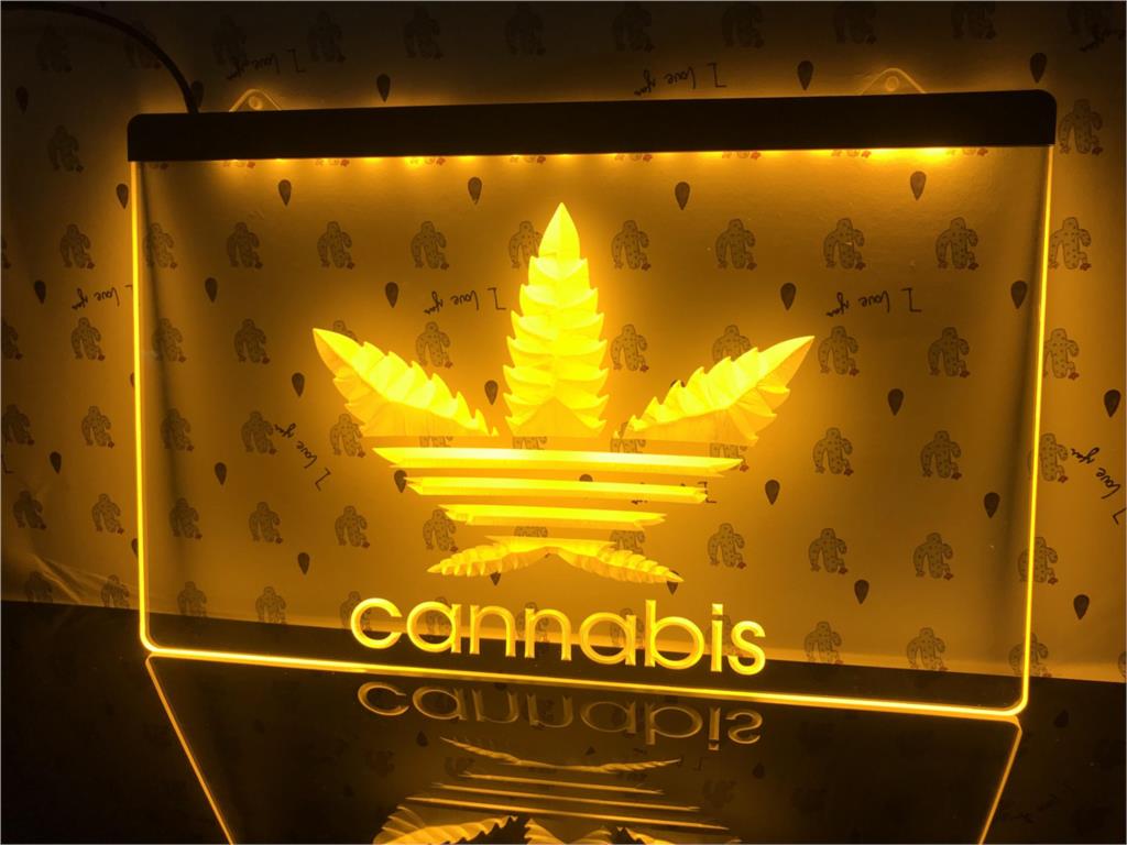 High Leaf Illuminated LED Sign