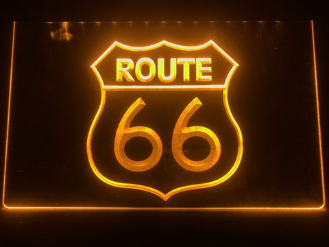 Image of Route 66 Illuminated Sign