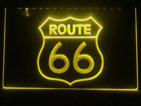 Image of Route 66 Illuminated Sign