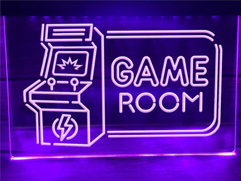 Image of Arcade Game Room Neon Sign
