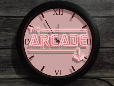 The Arcade Bluetooth Controlled Wall Clock