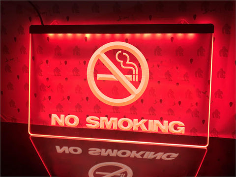 Image of No Smoking Illuminated Sign