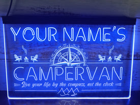 Personalized Campervan LED Neon Illuminated Sign
