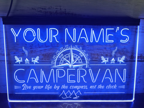 Personalized Campervan LED Neon Illuminated Sign