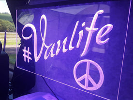 Vanlife Illuminated Sign