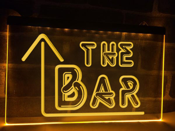The Bar Illuminated Sign